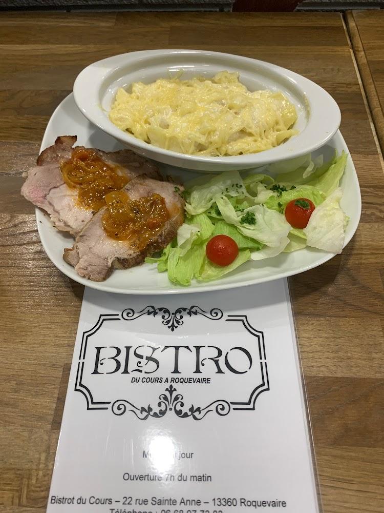 Bistro Du Cours - Menu Image 1